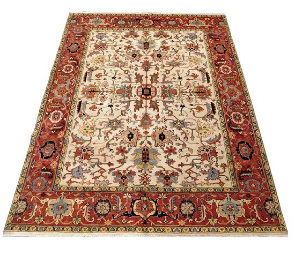 RUG: AGRA MAHAL, 7' 10" X 10', WOOL