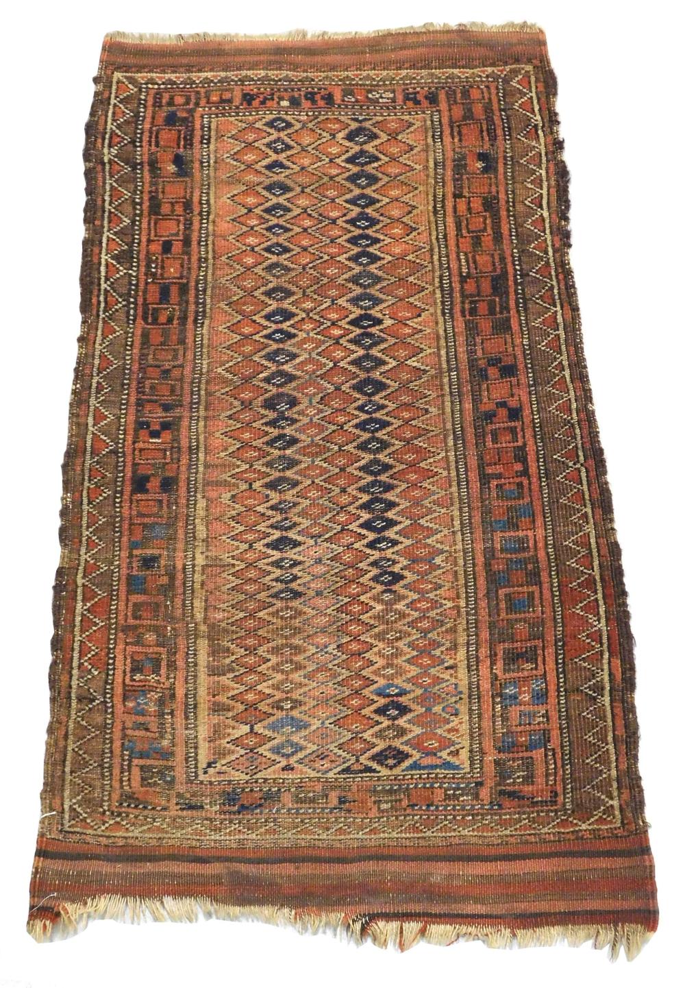 RUG: ANTIQUE BALOCHISTAN, 2'2" X