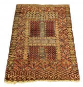 RUG: ANTIQUE BOKHARA PRAYER RU