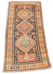 RUG: ANTIQUE CAUCASIAN, 6'9" X