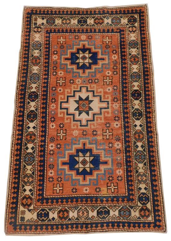 RUG: ANTIQUE CAUCASIAN KAZAK