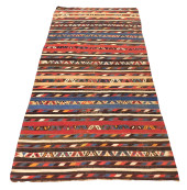 RUG: ANTIQUE CAUCASIAN KILIM,
