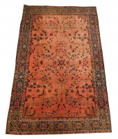 RUG: ANTIQUE FERRGHAN SAROUK,