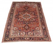 RUG: ANTIQUE PERSIAN HERIZ, WO