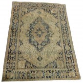 RUG: ANTIQUE PERSIAN KASHAN, 7