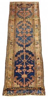 RUG: ANTIQUE PERSIAN RUNNER, 8