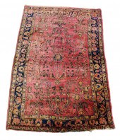 RUG: ANTIQUE PERSIAN SAROUK, 4