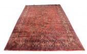 RUG: ANTIQUE PERSIAN SAROUK, 9