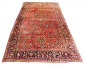 RUG: ANTIQUE PERSIAN SAROUK CA