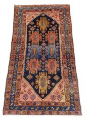 RUG: ANTIQUE PERSIAN SENNA HAM