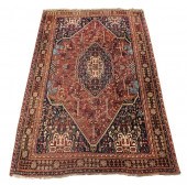 RUG: ANTIQUE SOUTHWEST PERSIAN