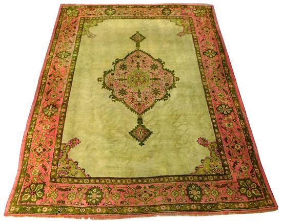 RUG: ANTIQUE TURKISH OUSHAK