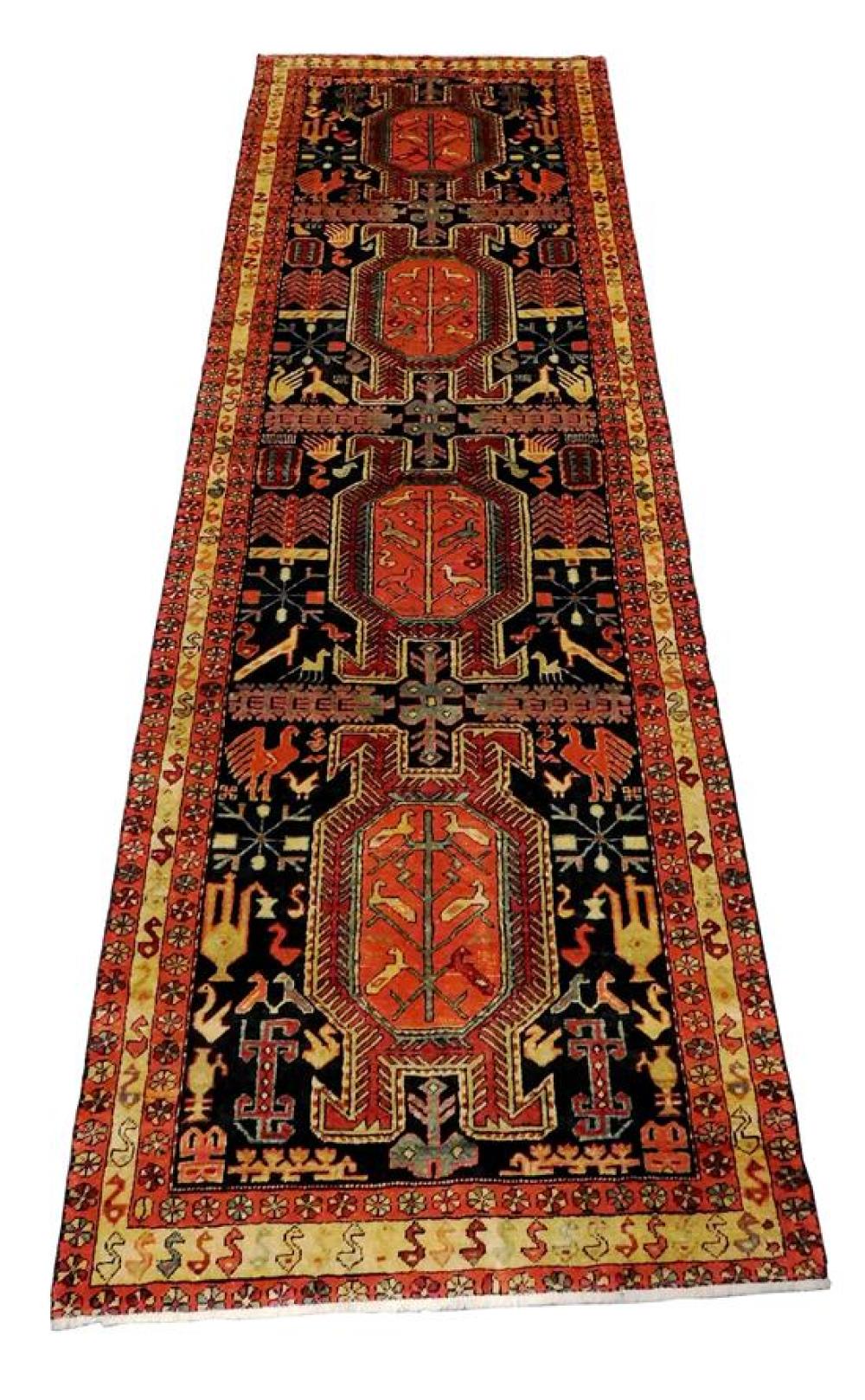 RUG: AZERBAIJAN CAUCASIAN/KAZAK, 3'