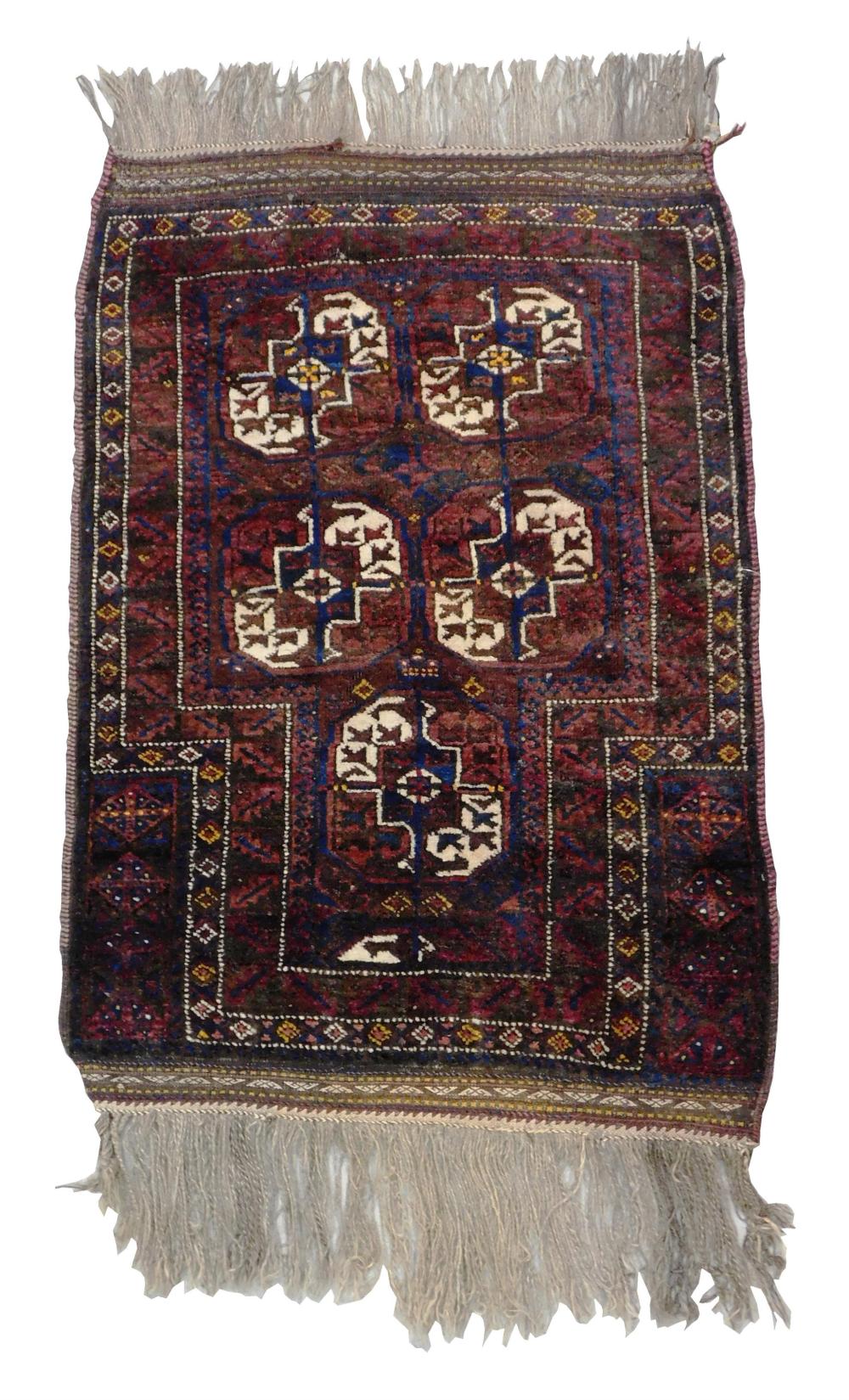 RUG: BELUCHI PRAYER RUG, 2'10" X