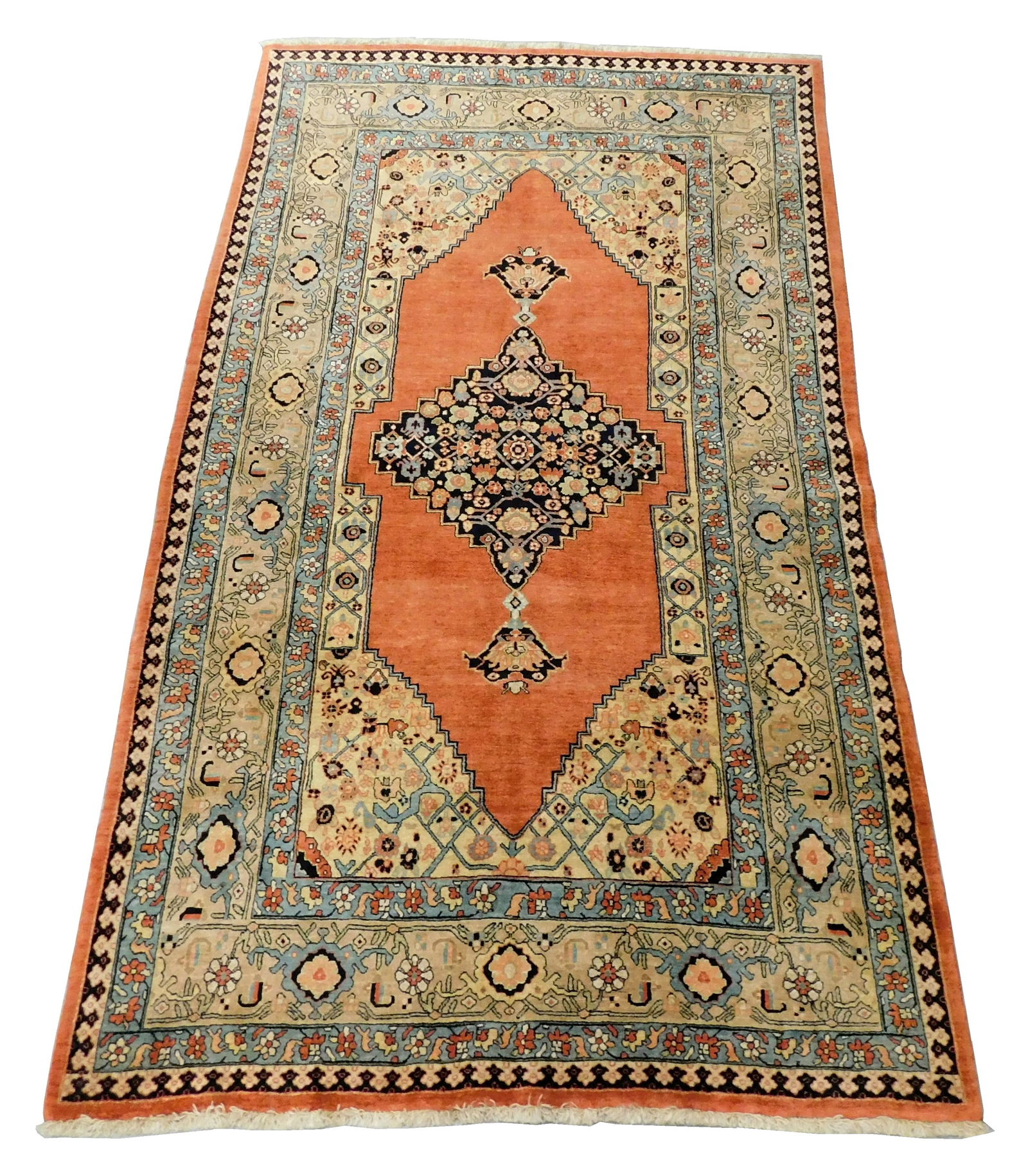 RUG: BIDJAR, ANTIQUE-STYLE, 6' 7" X