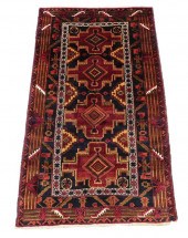 RUG: FINE PERSIAN BALOOCH CARP