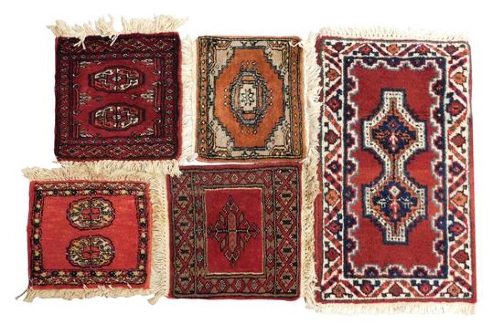 RUG: FIVE MODERN PAKISTANI AND INDO