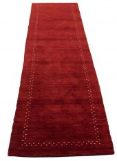 RUG: GABBEH RUNNER, 2' 8"X 9'