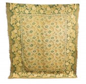 RUG: INGRAIN CARPET, C. 1860-1