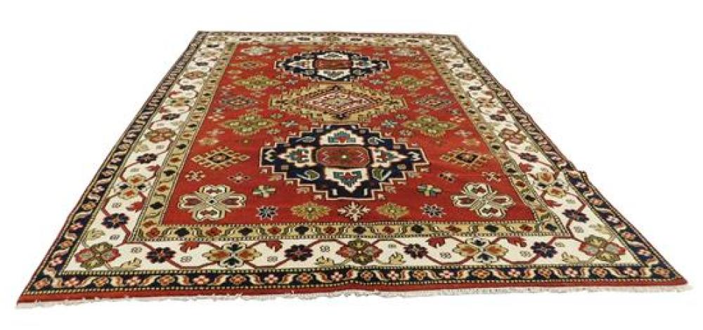 RUG: LARISTAN KAZAK, 9' X 12' 3",