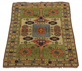 RUG: MODERN AFGHAN SCATTER RUG