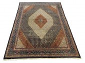 RUG: MODERN PERSIAN BIDJAR CAR
