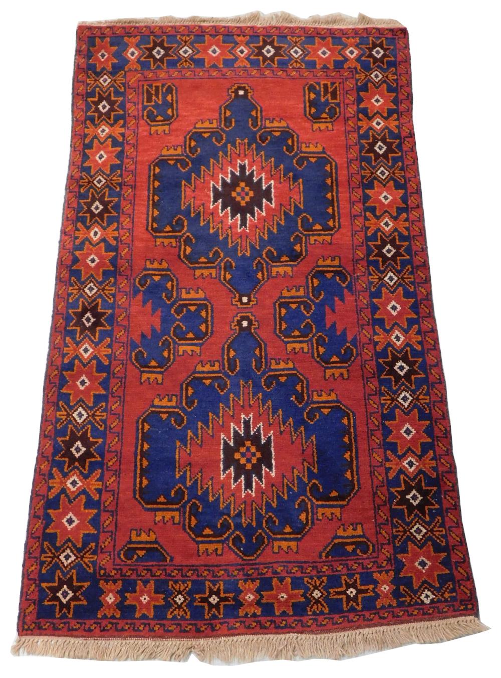 RUG: MODERN PERSIAN DESIGN, 3' 7" X