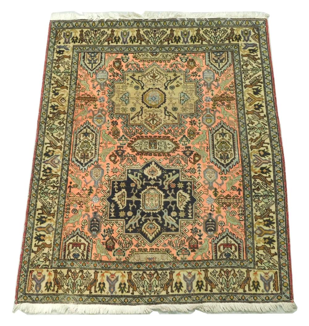 RUG: MODERN PERSIAN SCATTER RUG, 3'