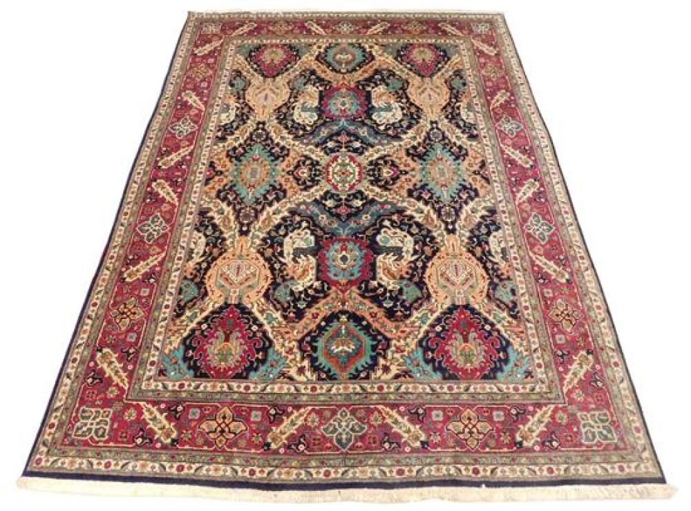 RUG: MODERN PERSIAN STYLE RUG, 9'