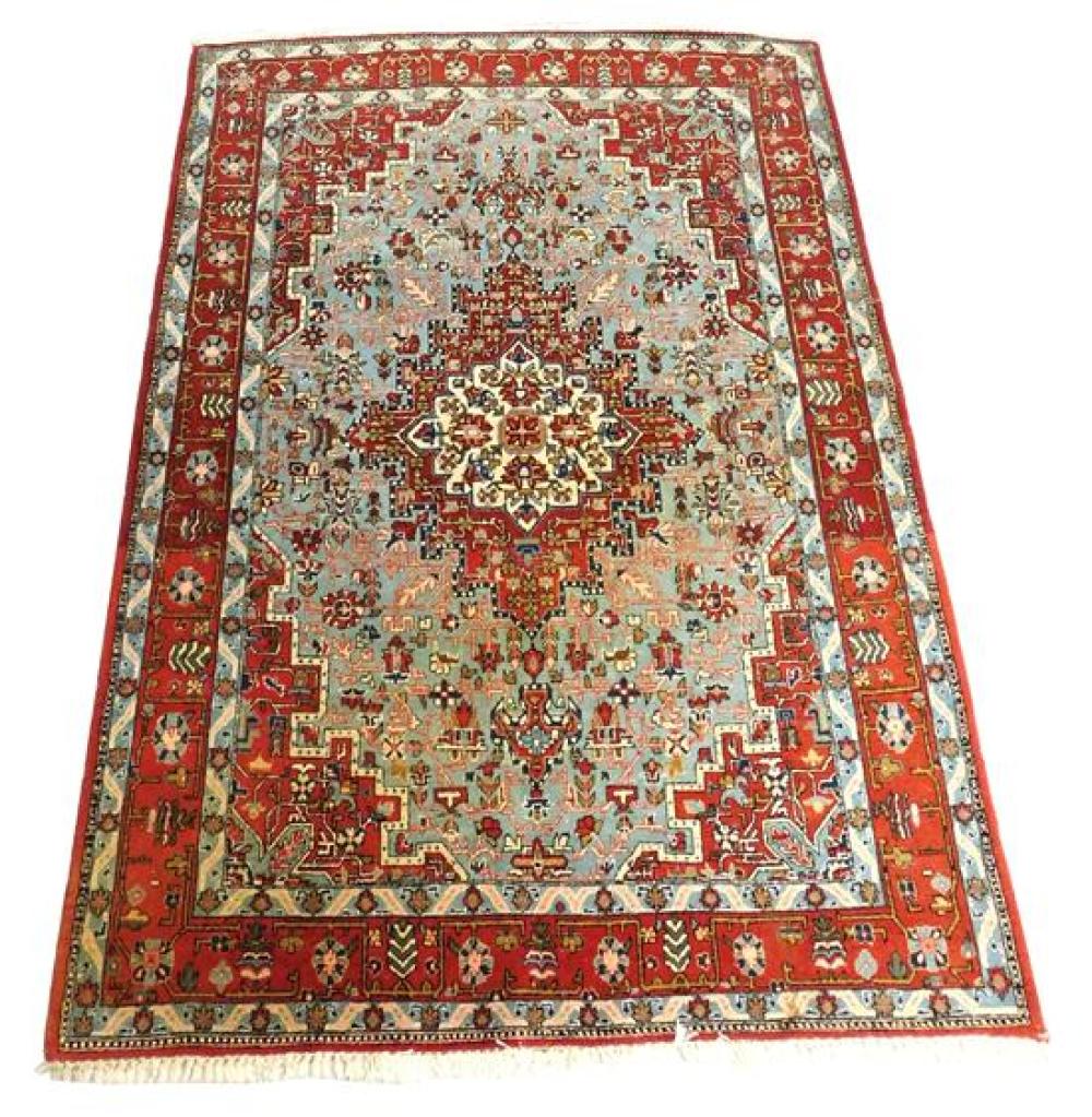 RUG: MODERN PERSIAN STYLE RUG, 6'