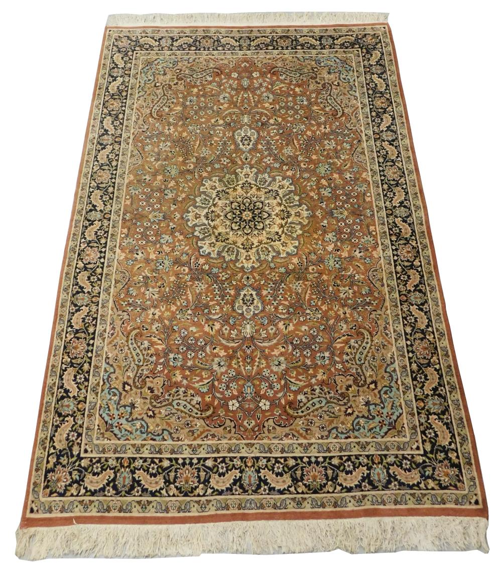 +RUG: MODERN PERSIAN STYLE, WOOL ON