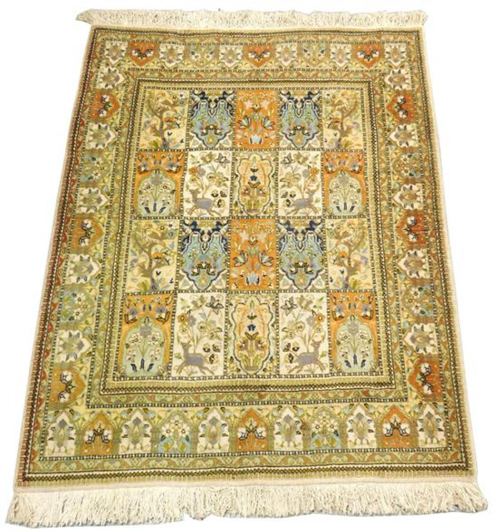 RUG: MODERN PERSIAN TABRIZ STYLE,