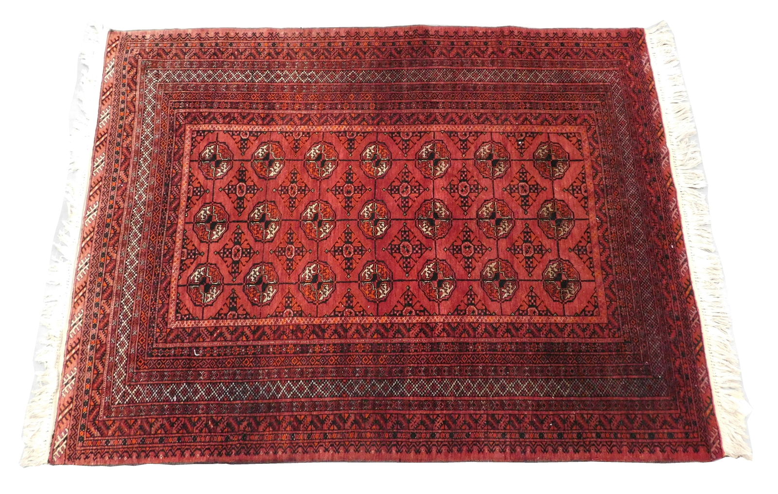 RUG: MODERN TEKKE BOKHARA, 4' X 6',