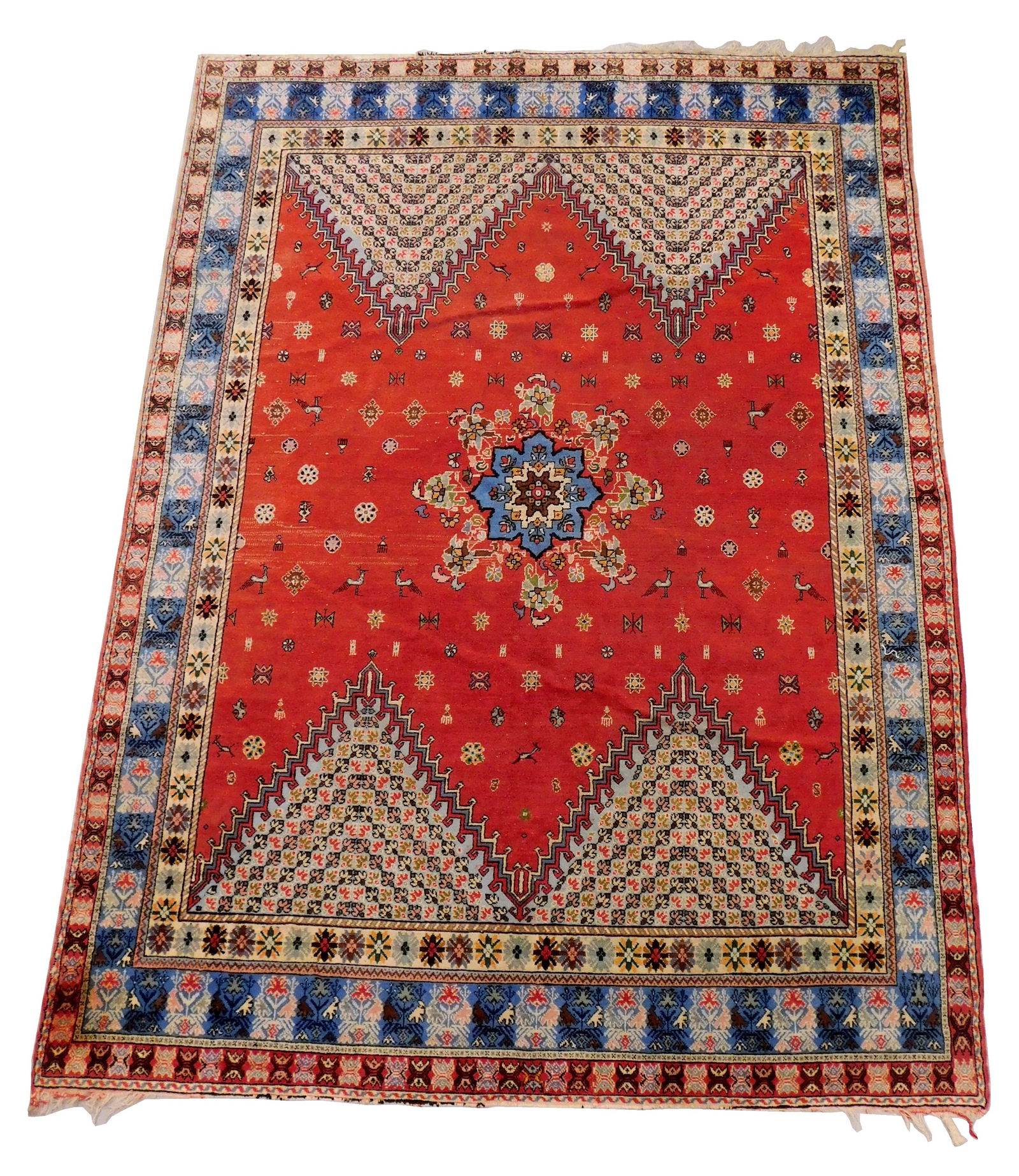 RUG: MODERN TURKISH CARPET, 9' 5" X