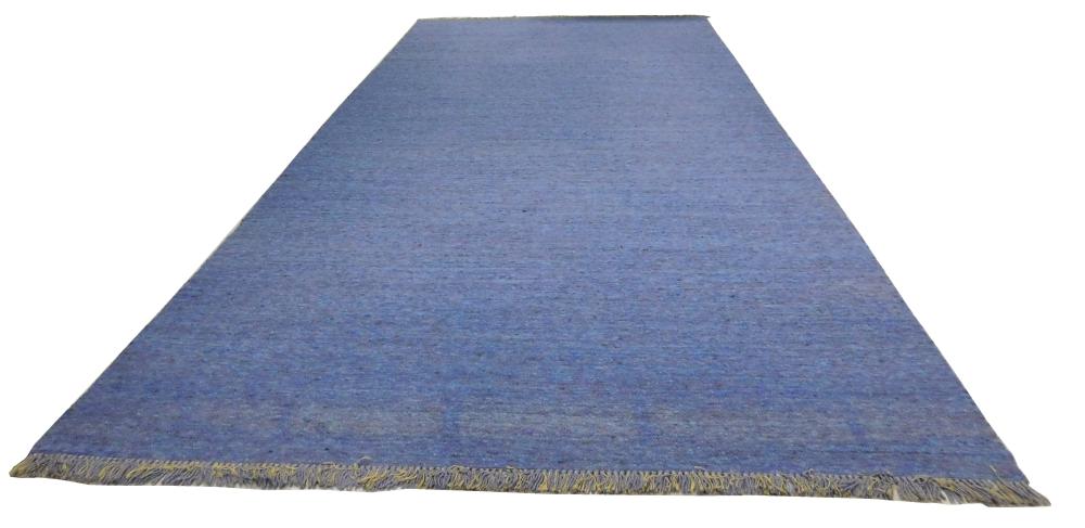 RUG: MODERN WOVEN RUG, WOOL ON