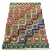 RUG: MORACCAN, 5' X 7'2", HAND