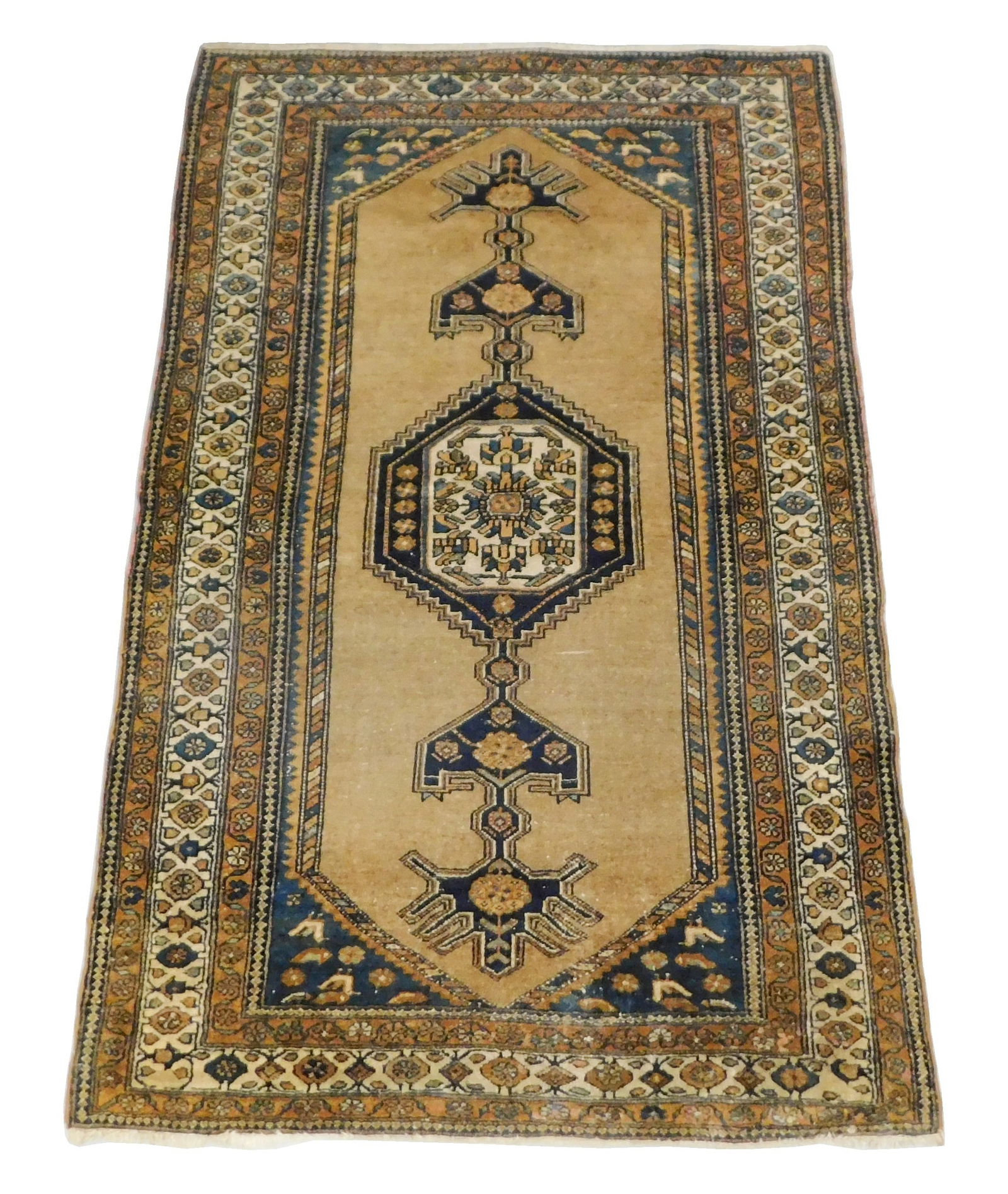 RUG: NORTHWEST PERSIAN SEMI-ANTIQUE