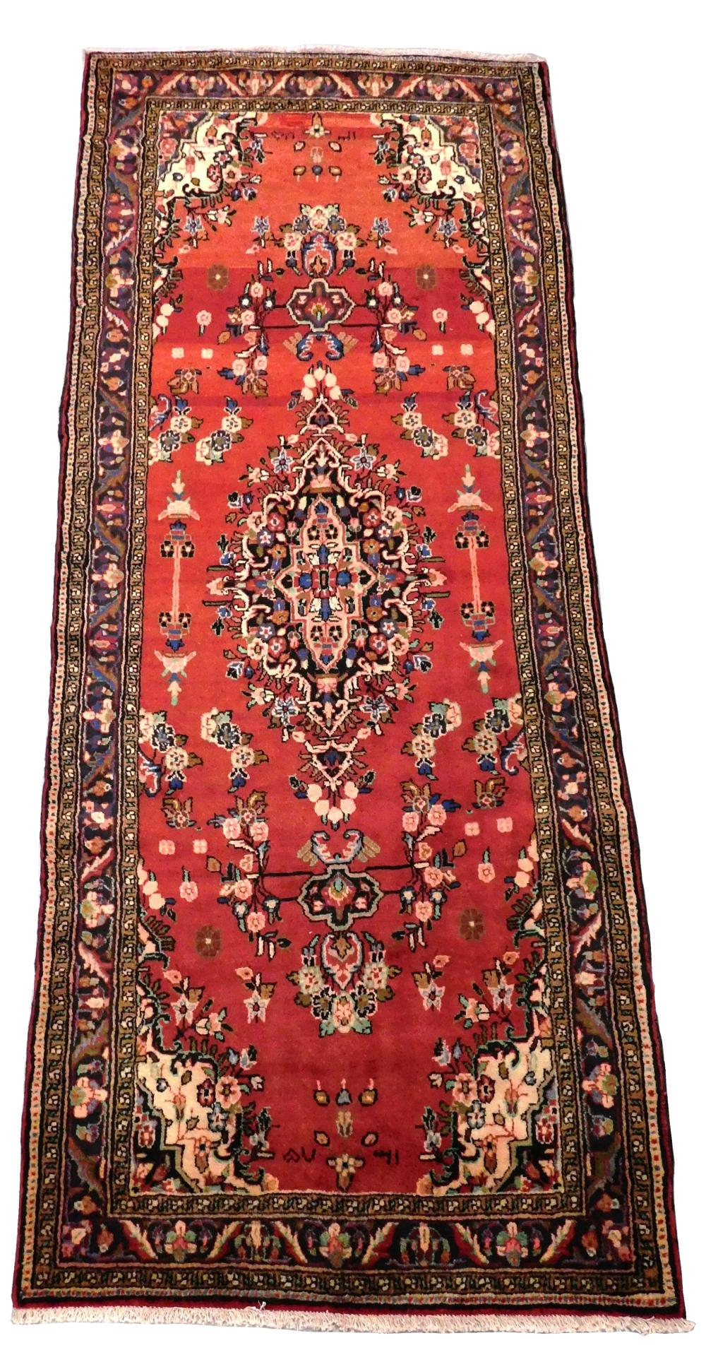 RUG: PERSIAN, 9' 11" X 4', 100%