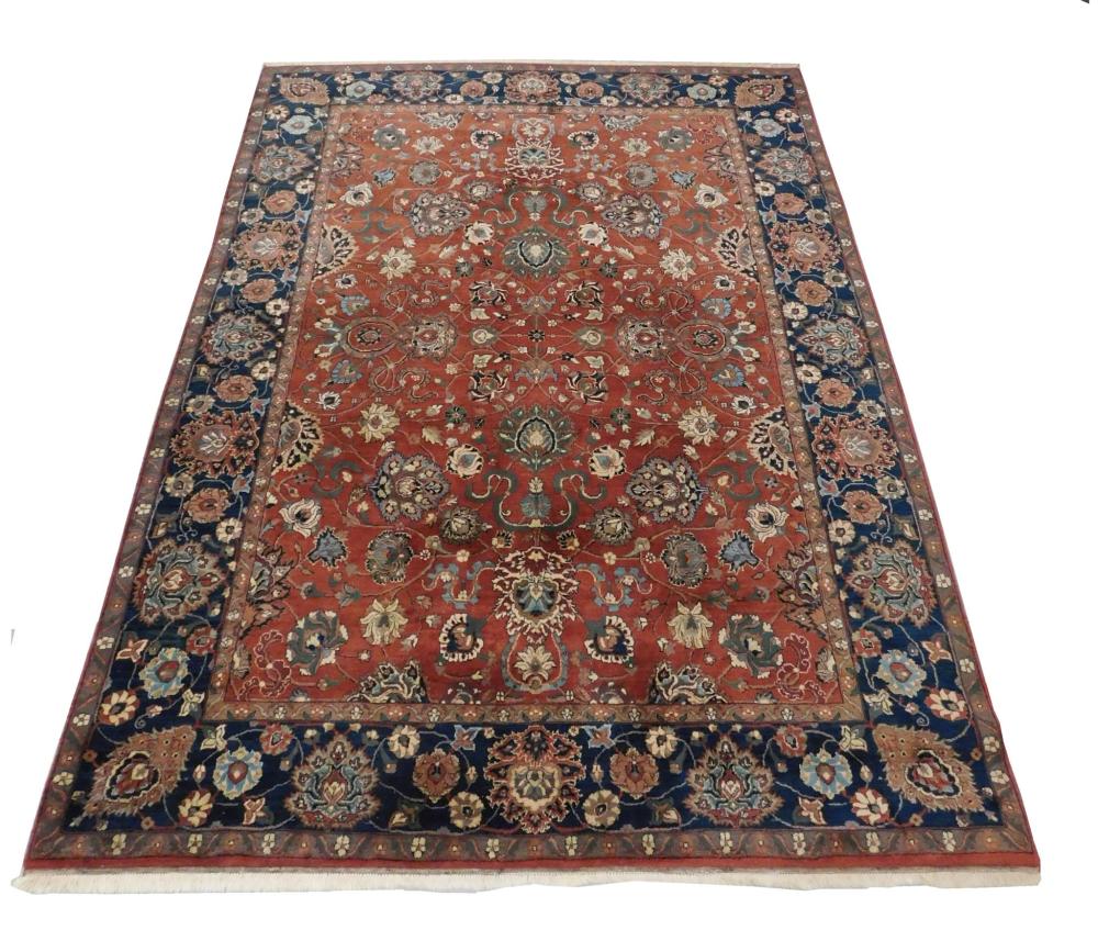RUG: PERSIAN DESIGN CARPET, 8'10" X