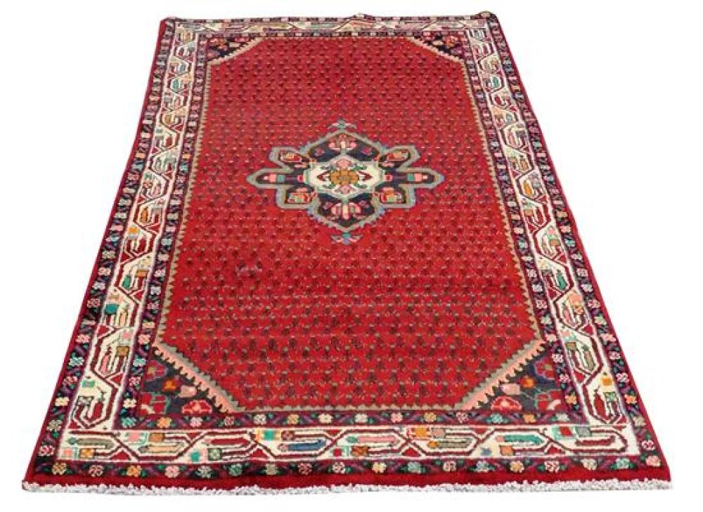RUG: PERSIAN HAMADAN CARPET, 3'