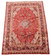 RUG: PERSIAN KAZVIN, 10' X 7'
