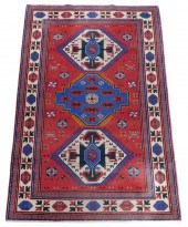 RUG: SEMI-ANTIQUE CAUCASIAN KA
