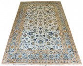 RUG: SEMI-ANTIQUE KASHAN CARPE