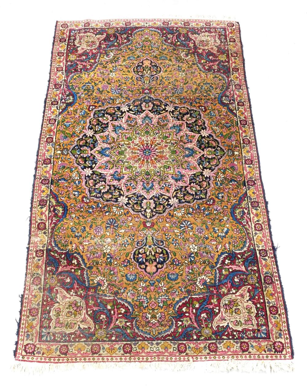 RUG: SEMI ANTIQUE PERSIAN, 3' 7"