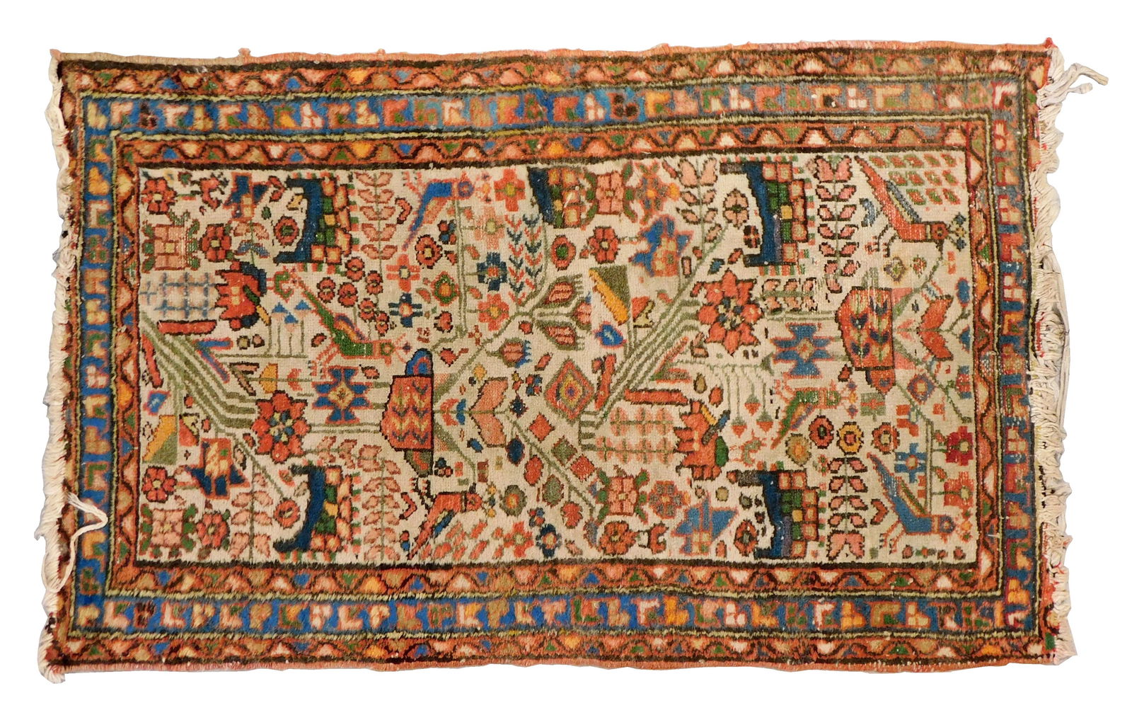 RUG: SEMI-ANTIQUE PERSIAN, 3' 7"