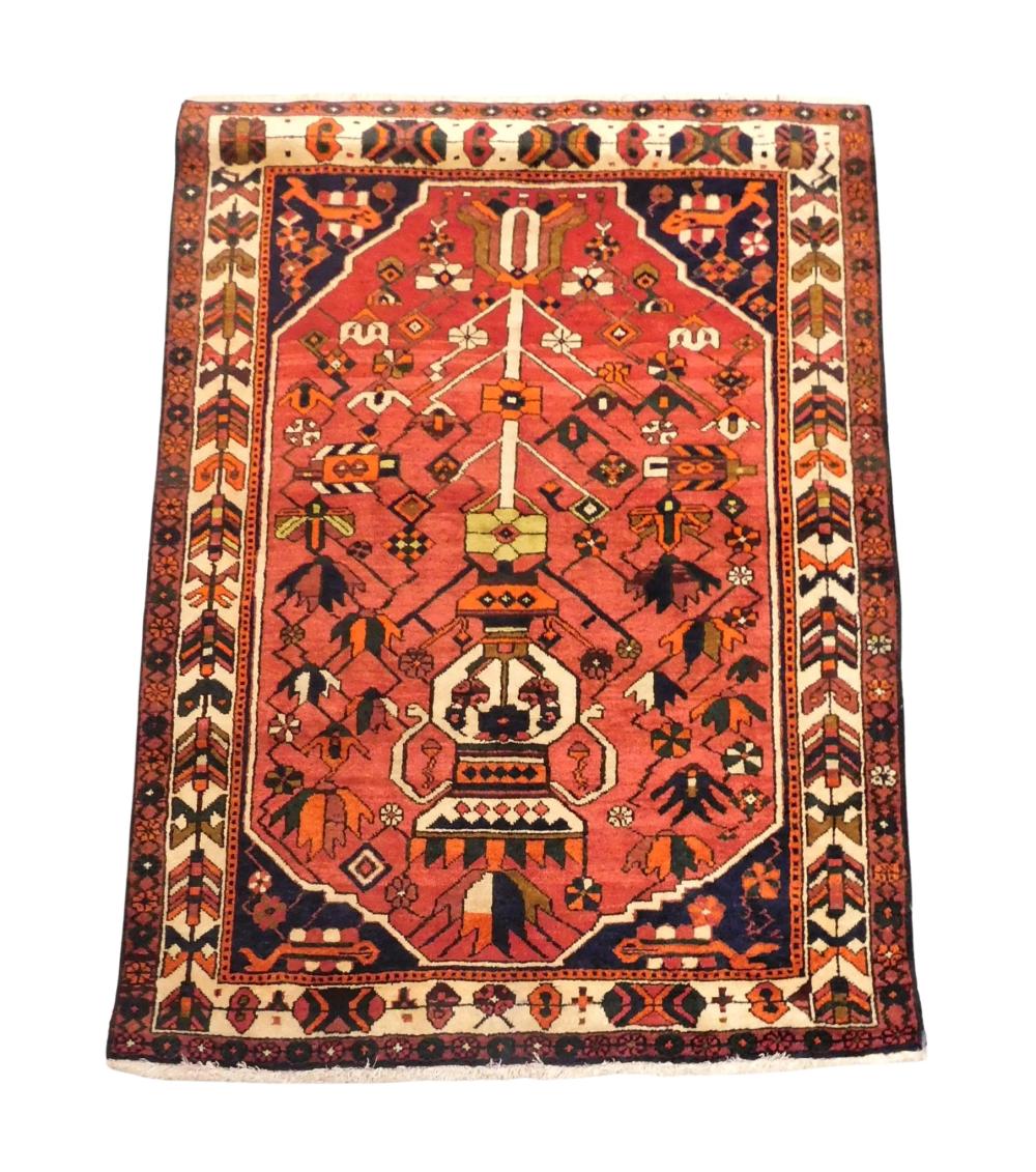 RUG: SEMI-ANTIQUE PERSIAN
