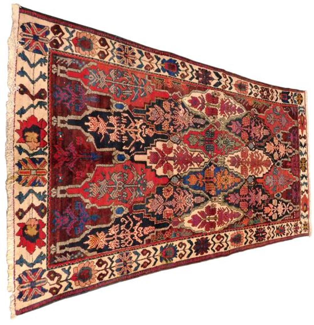RUG: SEMI-ANTIQUE PERSIAN