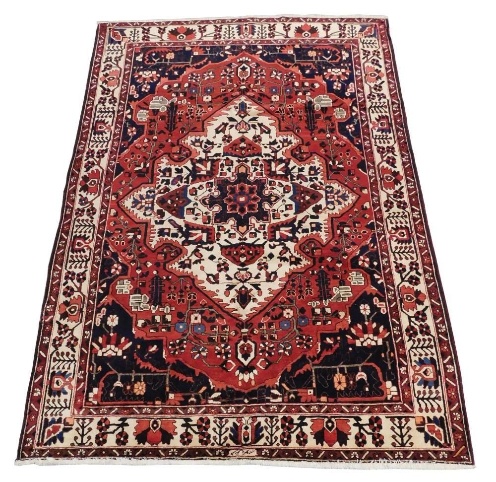 RUG: SEMI-ANTIQUE PERSIAN