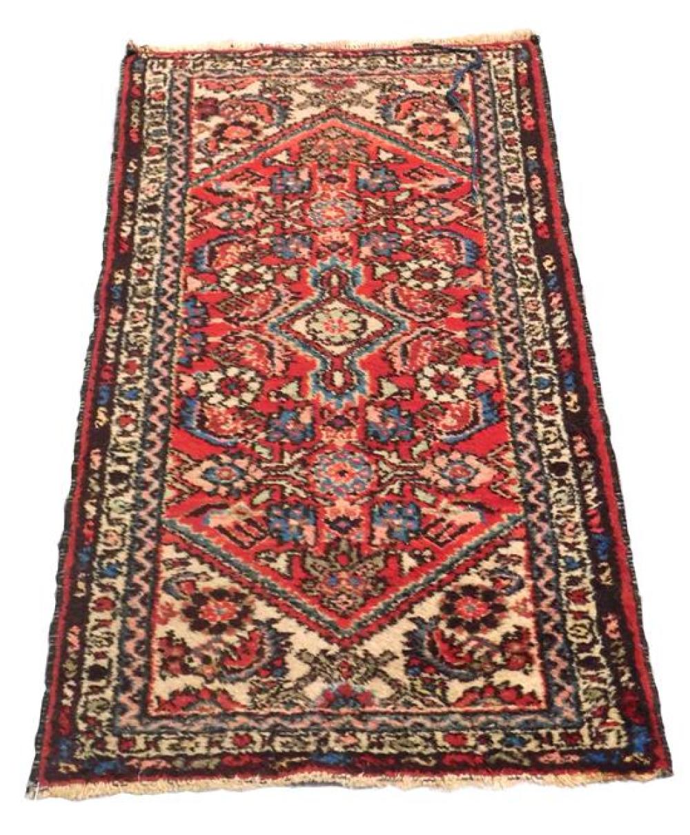 RUG: SEMI-ANTIQUE PERSIAN DERGIZINE
