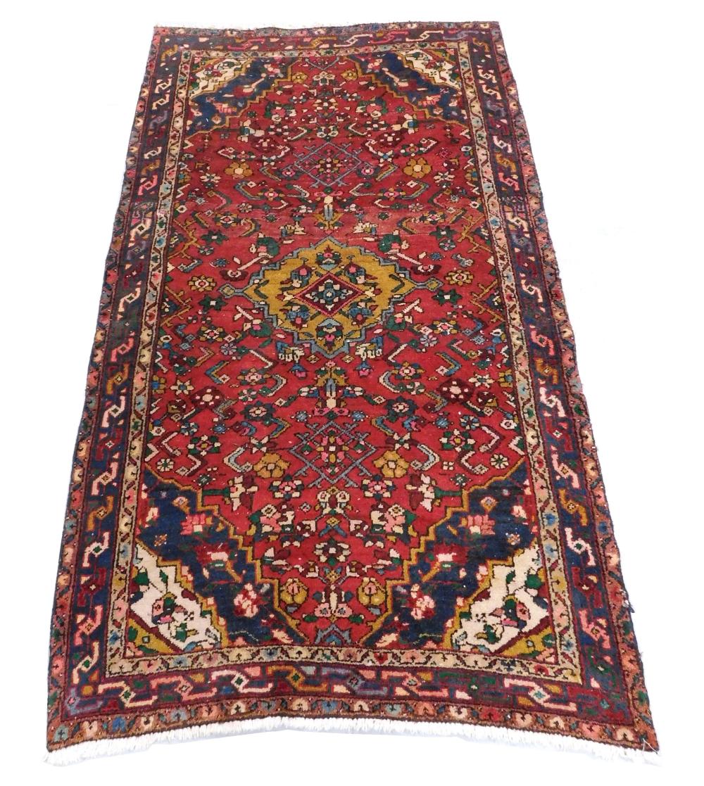 RUG: SEMI-ANTIQUE PERSIAN